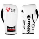 Rękawice bokserskie Masters RBT-MFE-S 10 oz 01112-01 biały