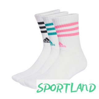 Skarpety adidas 3-Stripes Cushioned Crew Socks 3pak JW2765 34-36
