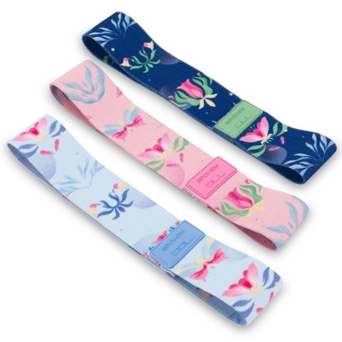 Zestaw gum Spokey The Bloom Set SPK-944486 Czarny Zestaw gum Spokey The Bloom Set SPK-944486 Czarny