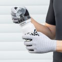 Rękawiczki rowerowe oddychające pełne rozmiar XL - szare