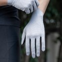 Rękawiczki rowerowe oddychające pełne rozmiar L - zielone