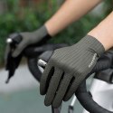 Rękawiczki rowerowe oddychające pełne rozmiar XXL - zielone