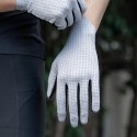 Rękawiczki rowerowe oddychające pełne rozmiar M - szare