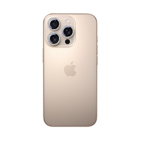 Szkło ochronne na obiektywy iPhone 16 Pro/16 Pro Max - tytanowe Szkło ochronne na obiektywy iPhone 16 Pro/16 Pro Max - tytanowe