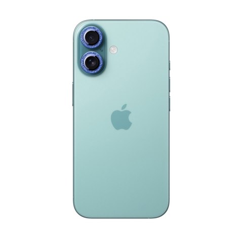 Szkło ochronne na obiektywy iPhone 16/16 Plus - niebieskie Szkło ochronne na obiektywy iPhone 16/16 Plus - niebieskie