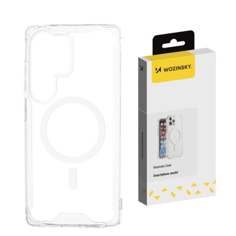 Etui case na Samsung Galaxy S24 FE Clear Corner Case MagSafe - przezroczyste Etui case na Samsung Galaxy S24 FE Clear Corner Case MagSafe - przezroczyste