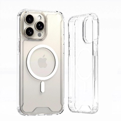 Etui case na Samsung Galaxy S24 FE Clear Corner Case MagSafe - przezroczyste Etui case na Samsung Galaxy S24 FE Clear Corner Case MagSafe - przezroczyste