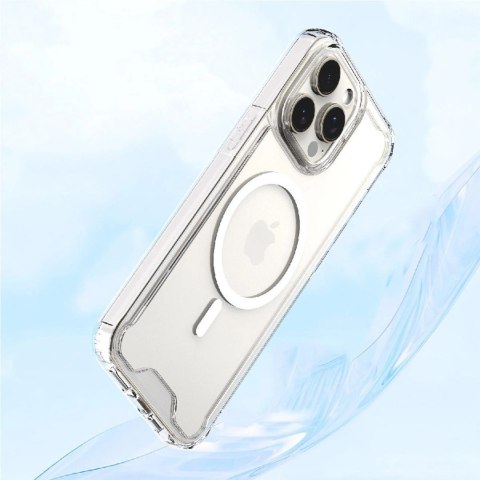 Etui case na Samsung Galaxy S24 FE Clear Corner Case MagSafe - przezroczyste Etui case na Samsung Galaxy S24 FE Clear Corner Case MagSafe - przezroczyste