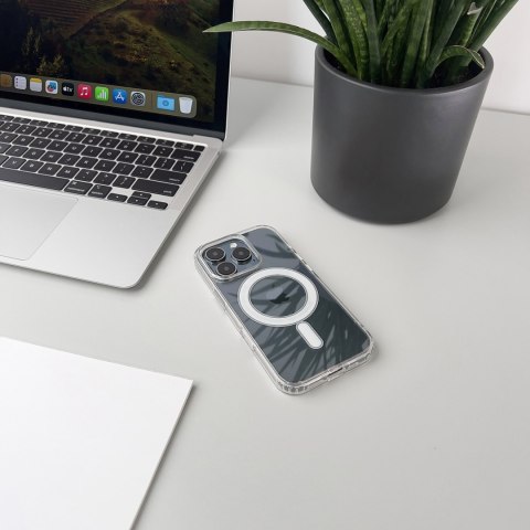 Etui case na Samsung Galaxy S24 FE Ultra Clear MagSafe - przezroczyste Etui case na Samsung Galaxy S24 FE Ultra Clear MagSafe - przezroczyste