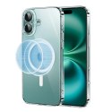 Etui case na iPhone 16 Classy Clear Magnetic z MagSafe - przezroczyste