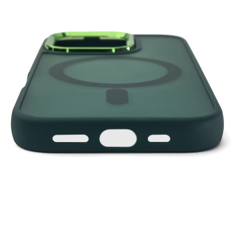 Etui na Samsung Galaxy S24 FE Fashion Case z MagSafe - zielone Etui na Samsung Galaxy S24 FE Fashion Case z MagSafe - zielone