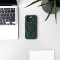 Etui na Samsung Galaxy S24 FE Fashion Case z MagSafe - zielone