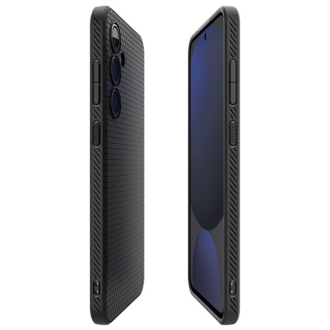 Etui na Samsung Galaxy S24 FE Liquid Air - czarne Etui na Samsung Galaxy S24 FE Liquid Air - czarne