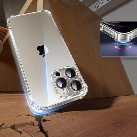 Etui ochronne na iPhone 16 Pro Max Bright Cushion CA101 - przezroczyste Etui ochronne na iPhone 16 Pro Max Bright Cushion CA101 - przezroczyste