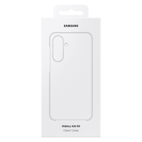 Etui pokrowiec silikonowy Samsung Clear Case na Samsung Galaxy A26 5G - przezroczyste Etui pokrowiec silikonowy Samsung Clear Case na Samsung Galaxy A26 5G - przezroczyste