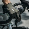Rękawiczki rowerowe amortyzujące pełne rozmiar S - zielone