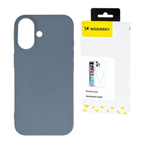 Silikonowe etui na Samsung Galaxy S24 FE Silicone Case MagSafe - szare Silikonowe etui na Samsung Galaxy S24 FE Silicone Case MagSafe - szare