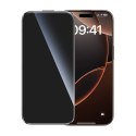Szkło hartowane prywatyzujące z ramką instalacyjną na iPhone 16 Pro