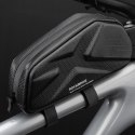 Torba rowerowa usztywniana wodoodporna na ramę 1.4l - czarna