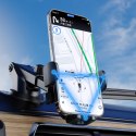 Uchwyt samochodowy na smartfona F2N+ z przyssawką grawitacyjny 360 stopni - czarny