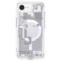 Etui case na iPhone 16e Zero One Ultra Hybrid MagSafe - białe