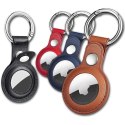 Etui do lokalizatora Apple AirTag z ekoskóry - 4 szt.