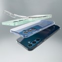 Etui na Samsung Galaxy S25 Liquid Crystal - brokatowo przezroczyste