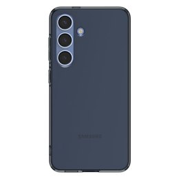 Etui na Samsung Galaxy S25 Liquid Crystal - czarne przezroczyste