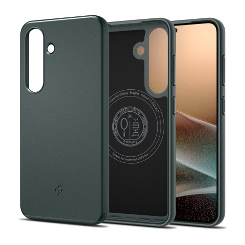 Etui na Samsung Galaxy S25 Thin Fit Mag - zielone Etui na Samsung Galaxy S25 Thin Fit Mag - zielone