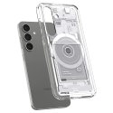 Etui na Samsung Galaxy S25 Zero One Ultra Hybrid Mag - białe