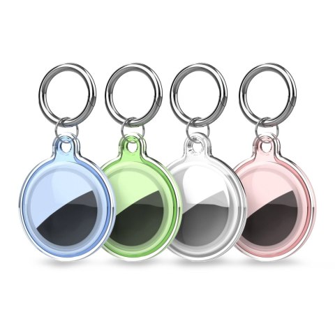 Etui na lokalizator Apple AirTag wodoodporne transparentne - 4 szt. Etui na lokalizator Apple AirTag wodoodporne transparentne - 4 szt.