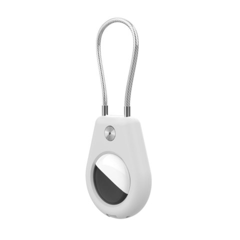 Etui na lokalizator Apple AirTag ze stalową linką - 2 szt. Etui na lokalizator Apple AirTag ze stalową linką - 2 szt.