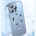 Etui pokrowiec na Samsung Galaxy S24 FE Electroplated Magsafe - złote