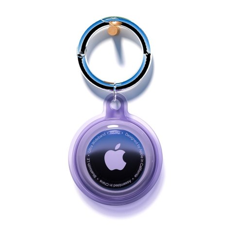 Etui wodoodporne na lokalizator Apple AirTag - fioletowe Etui wodoodporne na lokalizator Apple AirTag - fioletowe