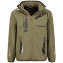 Kurtka Softshell Geographical Norway Royaute DB 068 M WY1997H/GN-Kaki / Black XL