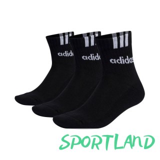 Skarpety adidas Cushioned 3-Stripes Linear Half-Crew IC1294 43-45