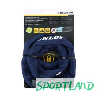 Zapięcie rowerowe Dunlop łańcuch na szyfr 120 cm1042541 N/A