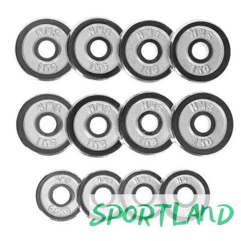 Sztangielki w walizce CHROME HMS 2x7,5kg STC15 N/A Sztangielki w walizce CHROME HMS 2x7,5kg STC15 N/A