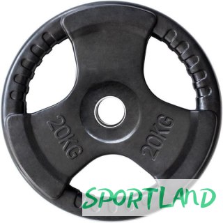 Talerz olimpijski ogumowany 20 kg HMS TOK20 N/A
