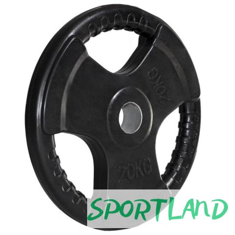 Talerz olimpijski ogumowany 20 kg HMS TOK20 N/A Talerz olimpijski ogumowany 20 kg HMS TOK20 N/A