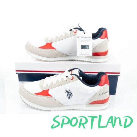 Buty sportowe U.S. Polo ASSN. M UP21M48062-WHI-RED01 44 Buty sportowe U.S. Polo ASSN. M UP21M48062-WHI-RED01 44