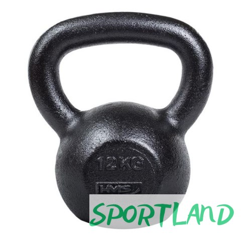 Kettlebell żeliwny HMS KZG12 12kg N/A Kettlebell żeliwny HMS KZG12 12kg N/A