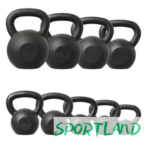Kettlebell żeliwny HMS KZG16 16kg N/A Kettlebell żeliwny HMS KZG16 16kg N/A