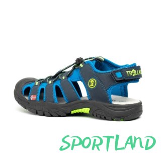 Sandały Trollkids Kids Kvalvika Sandal Jr 194-100 34.0
