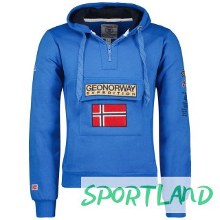 Bluza Geographical Norway Gymclass EO DB 100 M WU6582H/GNO-Royal Blue XL