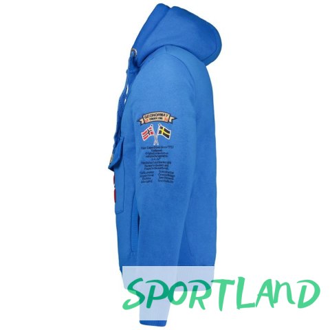 Bluza Geographical Norway Gymclass EO DB 100 M WU6582H/GNO-Royal Blue L Bluza Geographical Norway Gymclass EO DB 100 M WU6582H/GNO-Royal Blue L
