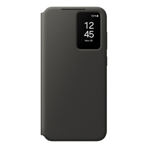 Etui z klapką Samsung Smart View Wallet do Samsung Galaxy S24 FE - czarne Etui z klapką Samsung Smart View Wallet do Samsung Galaxy S24 FE - czarne