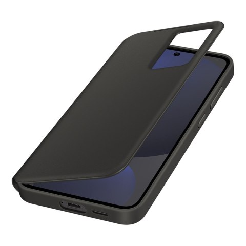 Etui z klapką Samsung Smart View Wallet do Samsung Galaxy S24 FE - czarne Etui z klapką Samsung Smart View Wallet do Samsung Galaxy S24 FE - czarne
