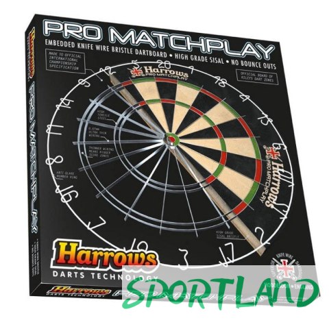 Tarcza Dart sizalowa 45cm Harrows Pro Matchplay 15874 N/A Tarcza Dart sizalowa 45cm Harrows Pro Matchplay 15874 N/A
