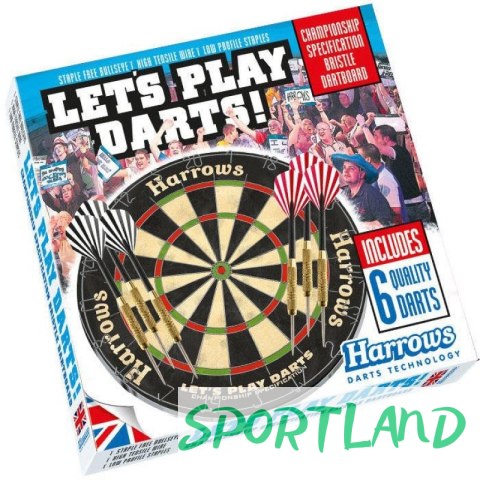 Zestaw Harrows Let's Play Darts Game Set HS-TNK-000013312 N/A Zestaw Harrows Let's Play Darts Game Set HS-TNK-000013312 N/A
